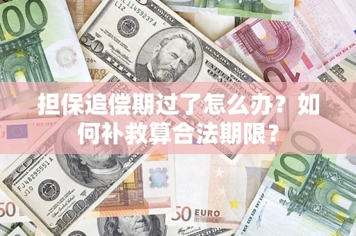 济南担保追偿期过了怎么办？如何补救算合法期限？