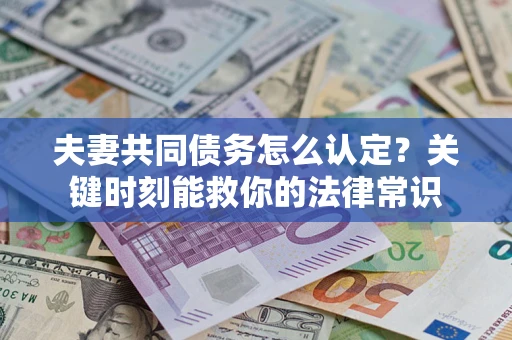 济南夫妻共同债务怎么认定？关键时刻能救你的法律常识