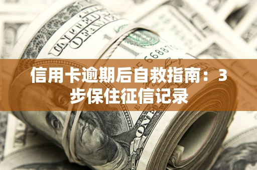 济南信用卡逾期后自救指南：3步保住征信记录